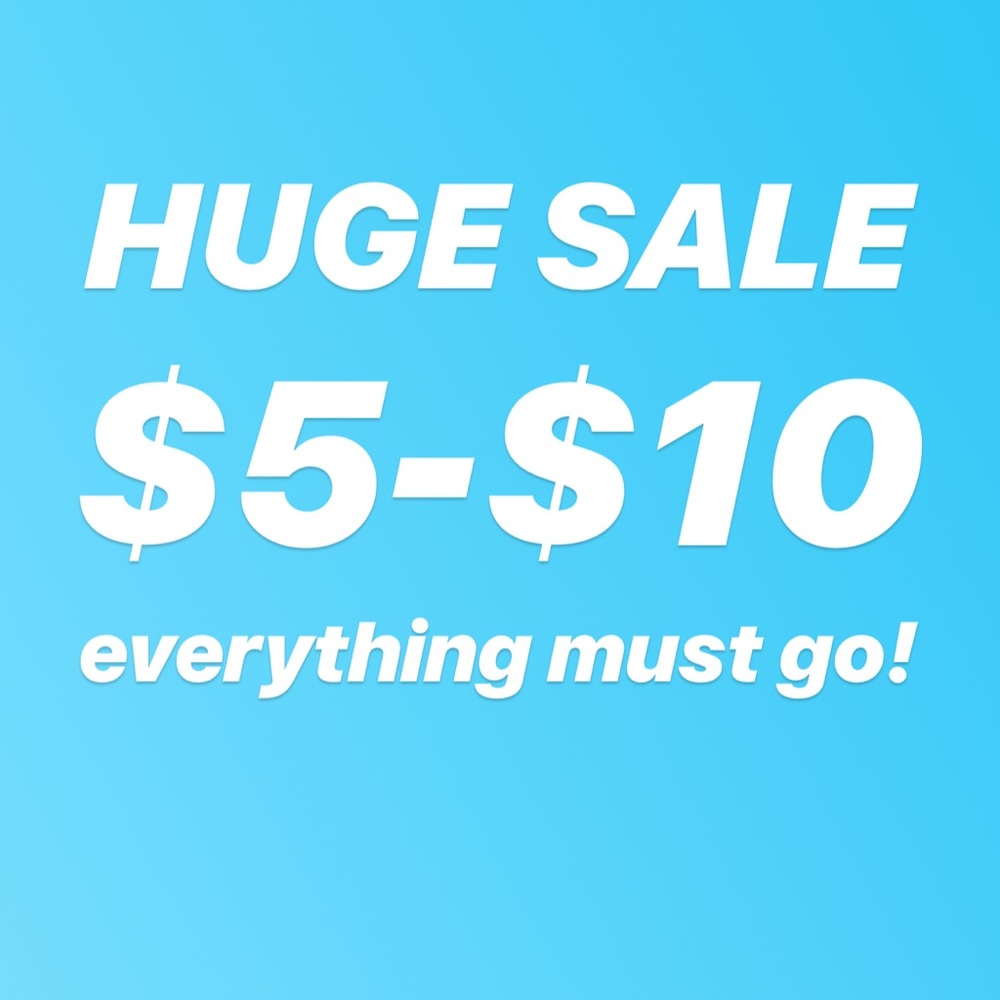 SALE !!! Make an offer !! $5-$10 items